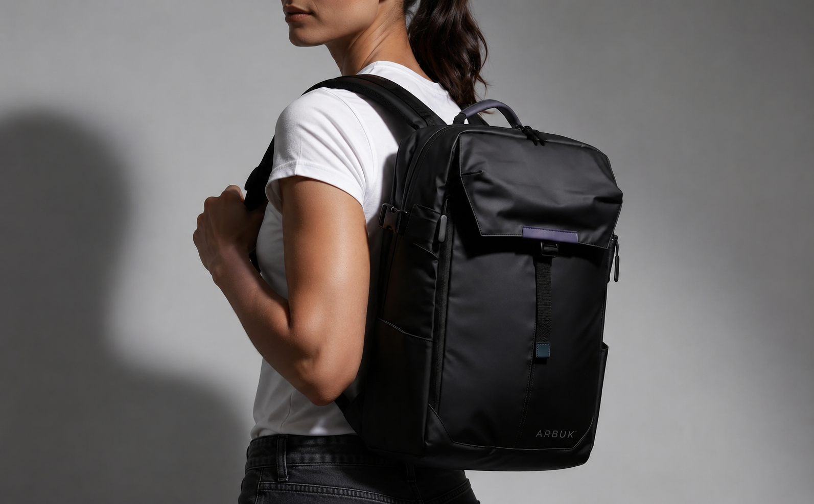Mochila Urbana Premium 25l Impermeable - Resistente Black